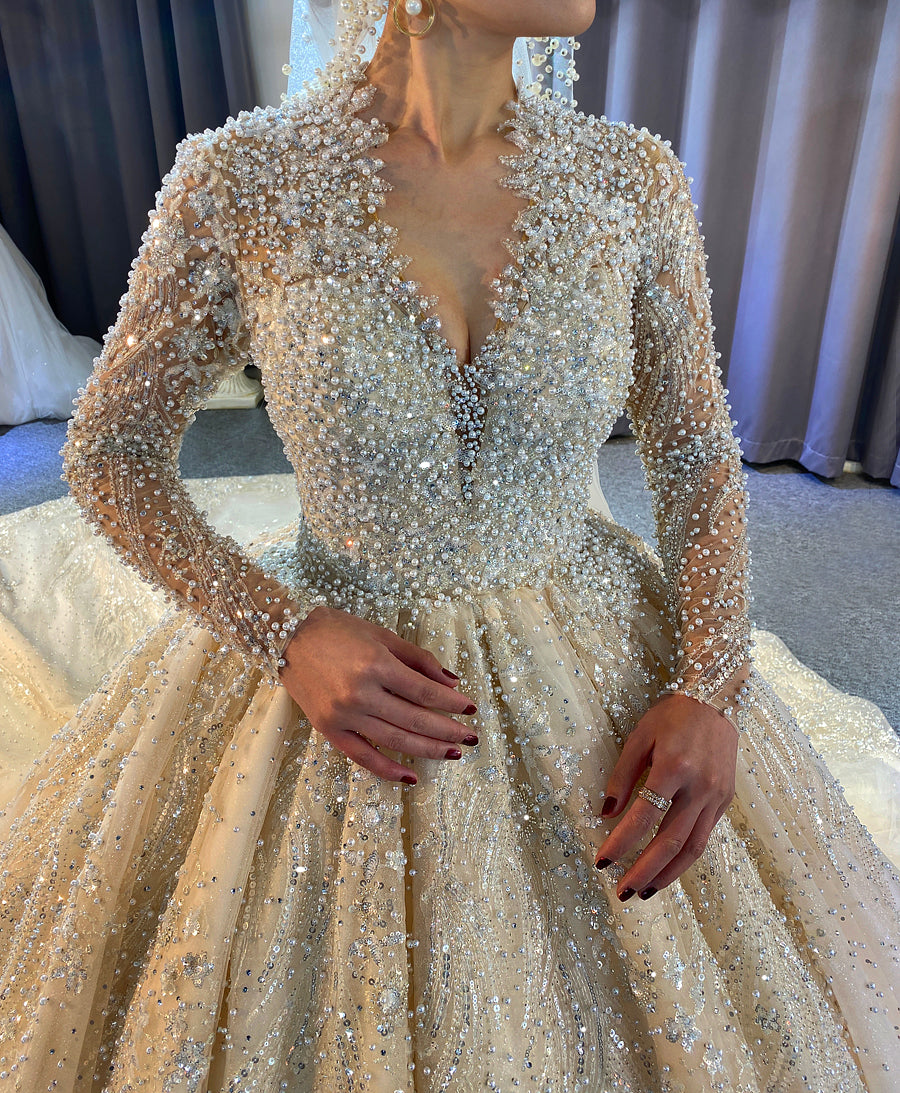 amanda novias luxury wedding dress Amanda Novias Real Photo Design With Affordable Price Wedding Dress amandanoviasdress