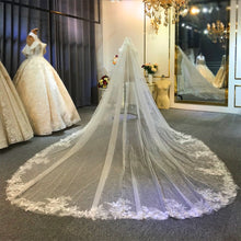 Luxury long train wedding veil  long bridal veil 2023