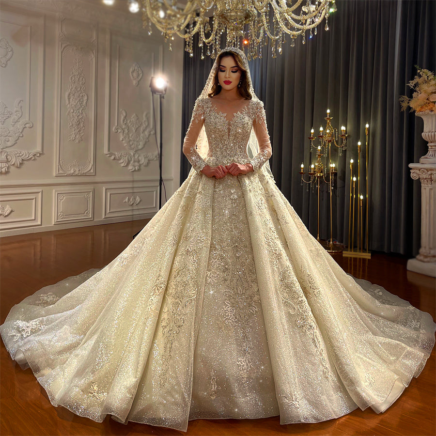 NS4268 Original Design Amanda Novias Luxury Bridal Wedding Dress ...