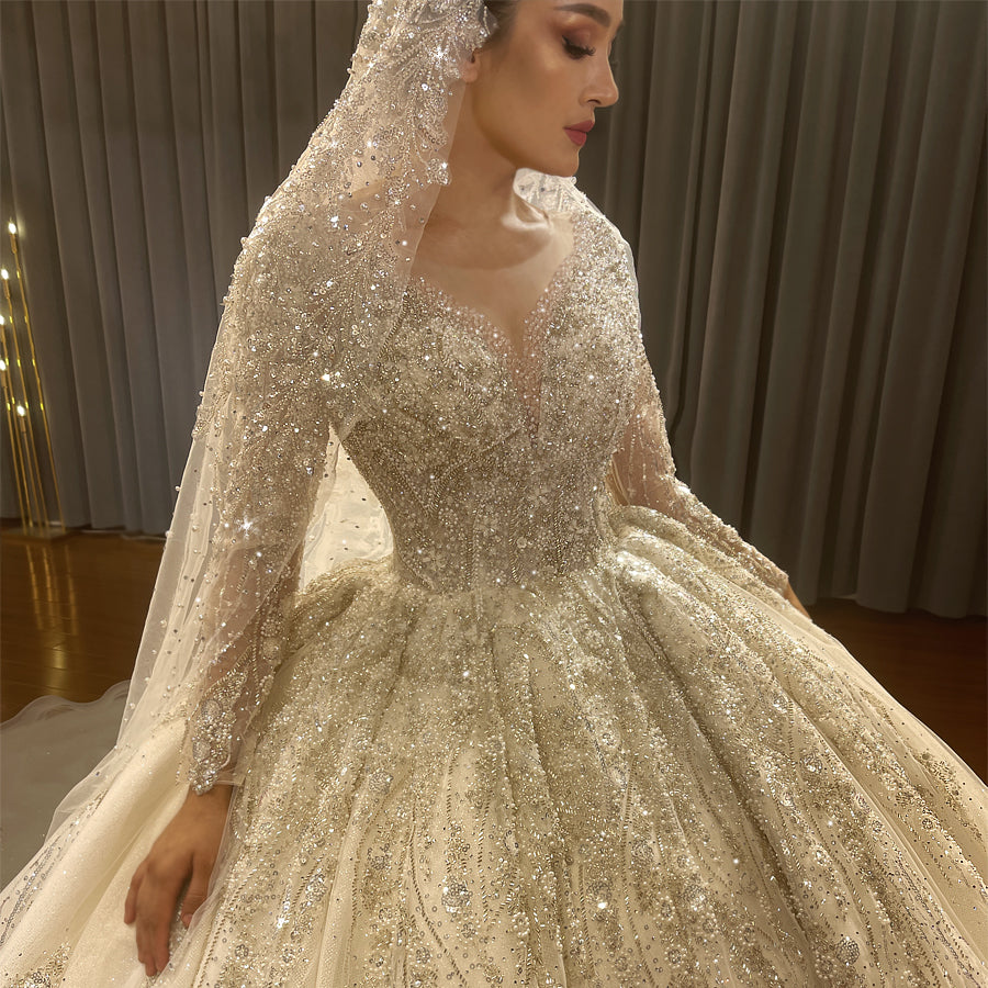 Amanda Novias Real Photo Design With Affordable Price Wedding Dress ...