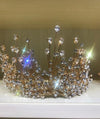 Luxury sparkling wedding crown full beading